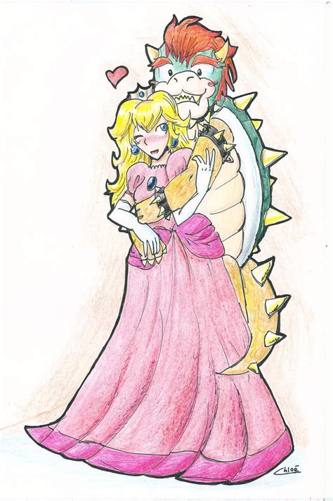 bowser x peach r34